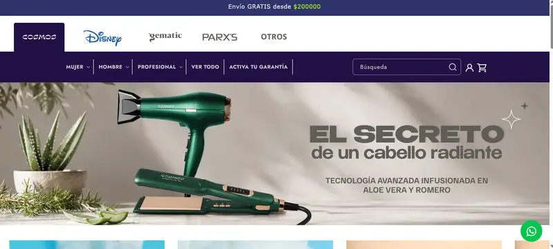 Tienda online multimarca CosmosBelleza