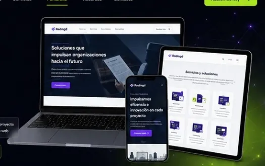 Rediseño web institucional de Redmgd